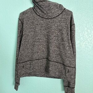 Lululemon Athletic Charcoal Turtleneck Jacket